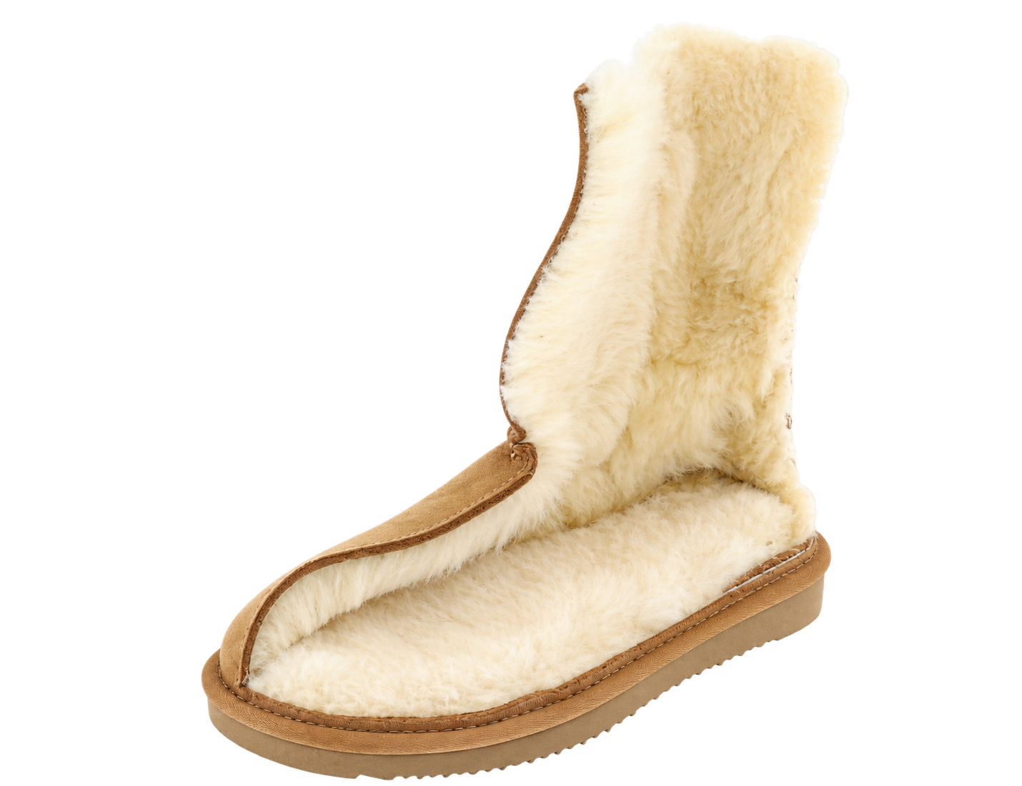 Botte Sweet Heritage vue en coupe, doublure en laine